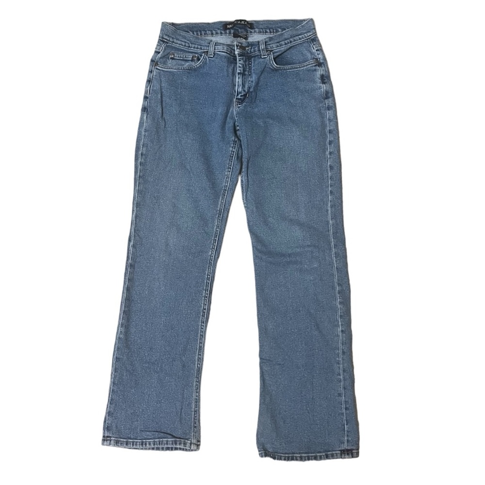 NAUTICA Medium Wash Anchor Boot Cut Jeans